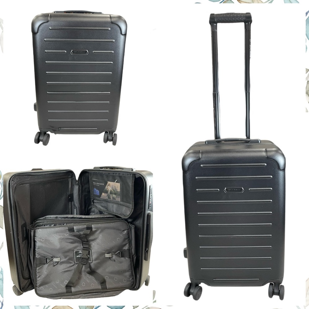 (SW-55) Solgaard Carry-On Luggage In Black